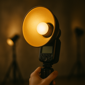 Golden Dome Flash Reflector